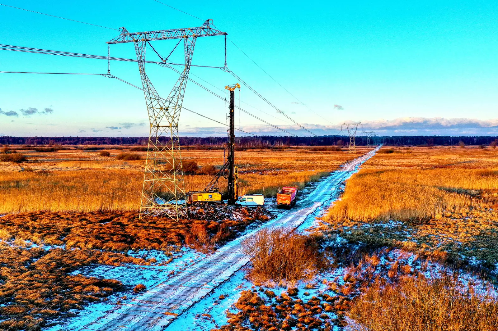 Vedení 400 kV Kozienice-Miłosna